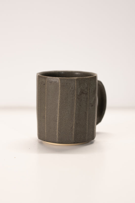 12oz  Faceted Matte Mug